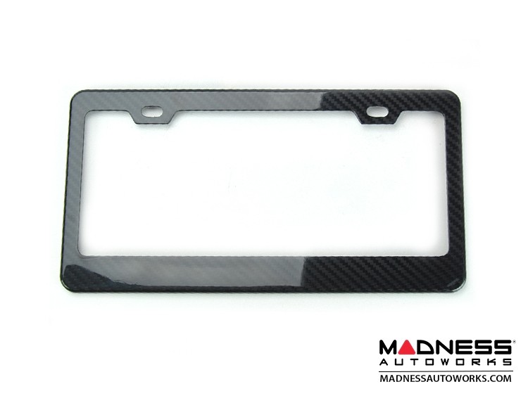 License Plate Frame 100 Genuine Carbon Fiber for Alfa Romeo